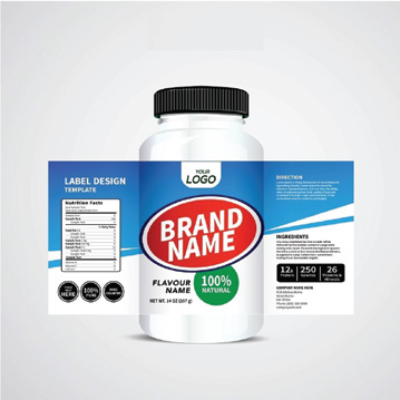 Premium Can & Container Label Design